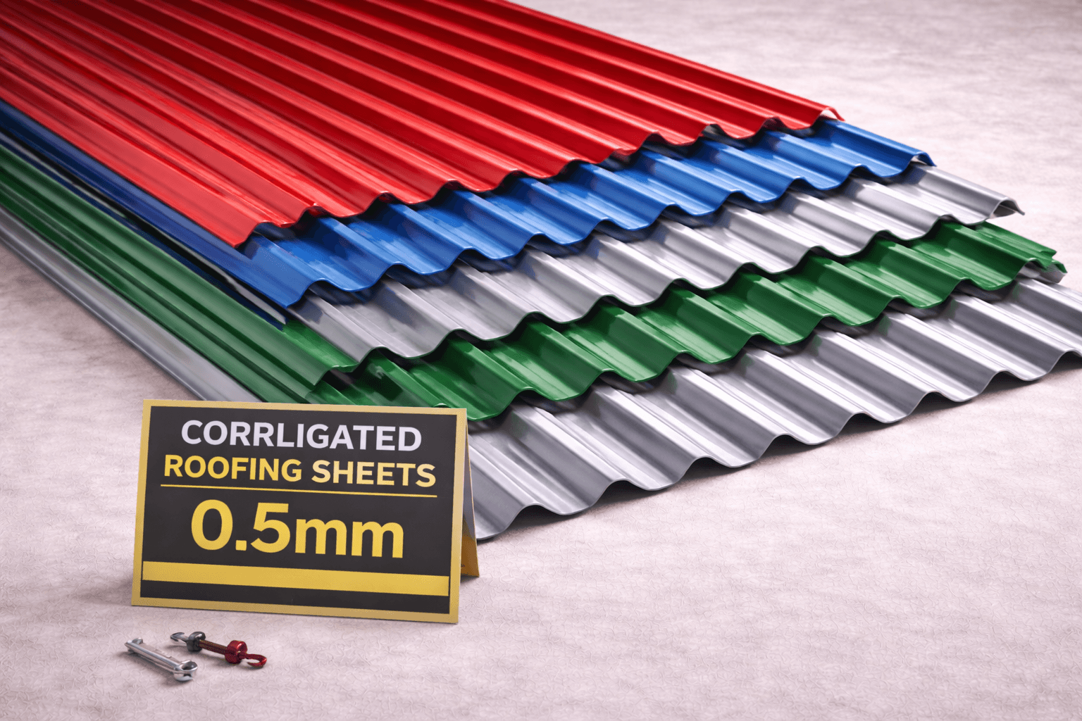 Corrugated Roofing Sheets (0.5mm)